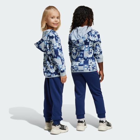 ADIDAS SPORTSWEAR Disney Mickey Mouse Jogger Set Wonder Blue Mel / Multicolor TODDLERS
