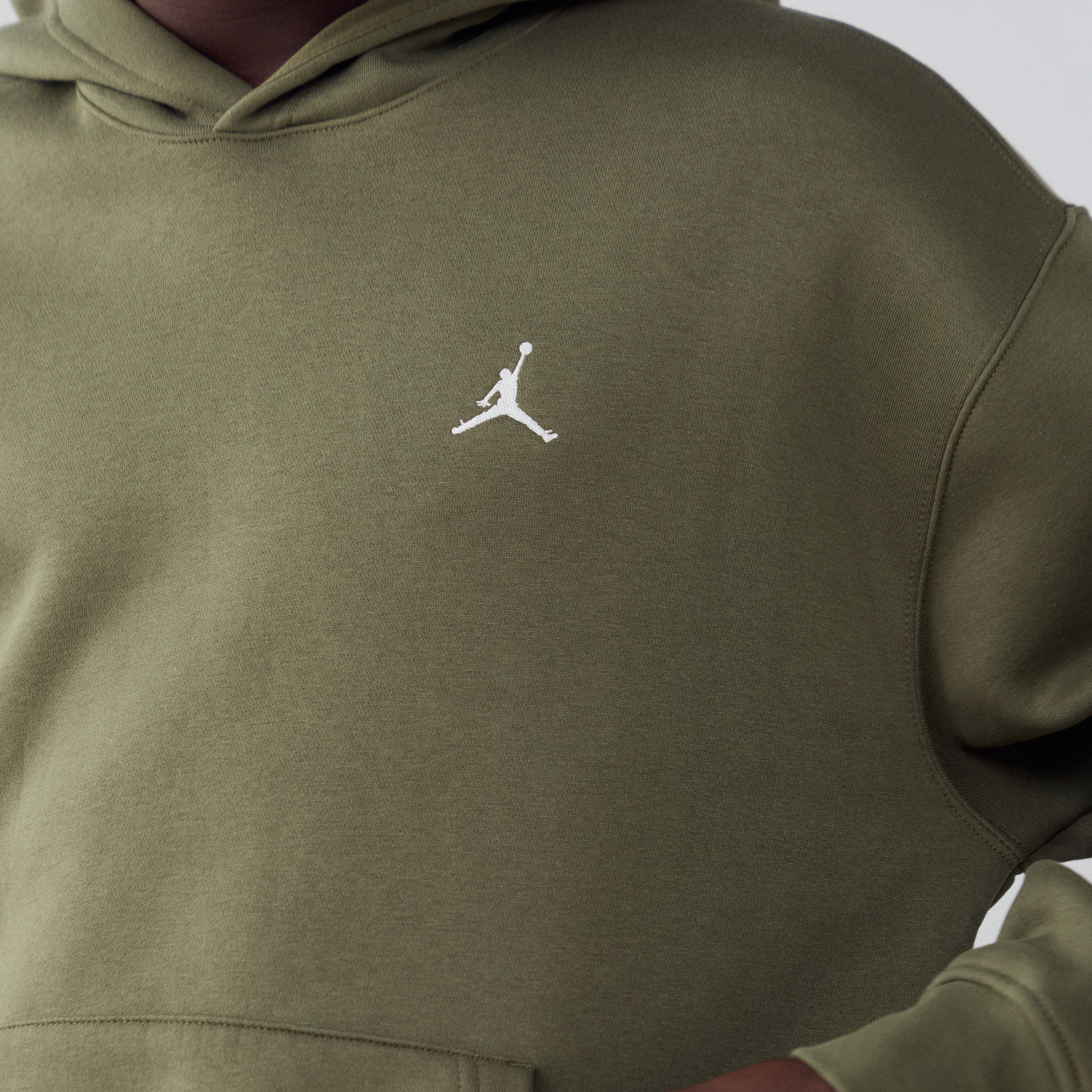 Hoodie Brooklyn  Vert/beige