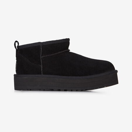 UGG classic mini CLASSIC ULTRA MINI PLATFORM BLACK JUNIOR