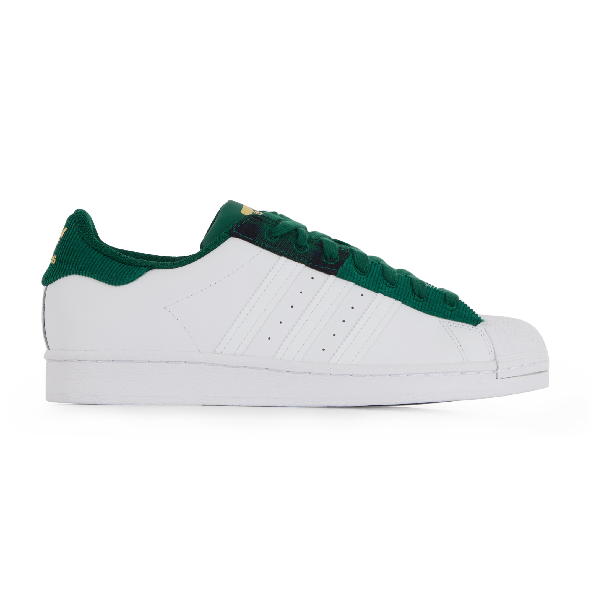 adidas superstar green and white