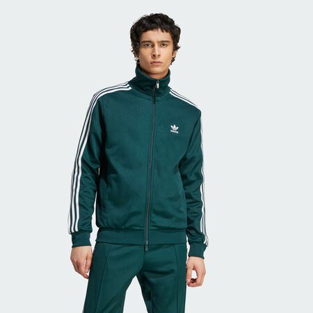 ADIDAS ORIGINALS JACKET FZ ADICOLOR CLASSICS VERT/BLANC HOMME
