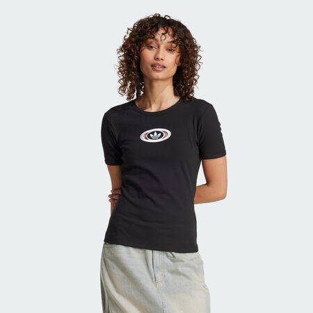 ADIDAS ORIGINALS adidas Originals Tee Black WOMEN