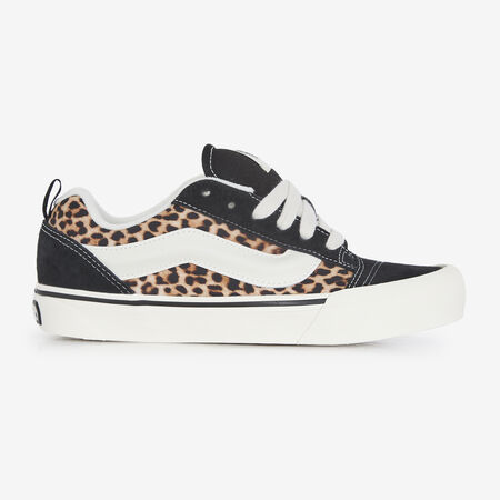 VANS knu skool KNU SKOOL LEOPARD NOIR/BEIGE FEMME