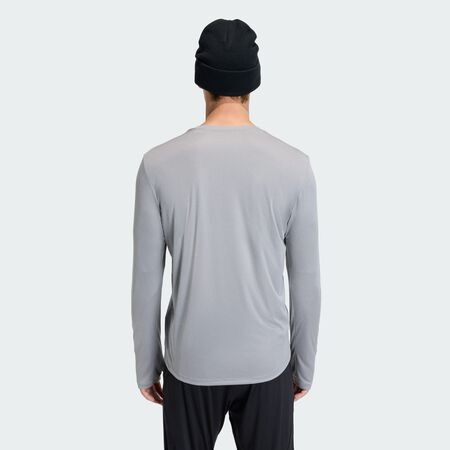 ADIDAS PERFORMANCE Haut manches longues adi365 Running Essentials Medium Grey Heather HOMME