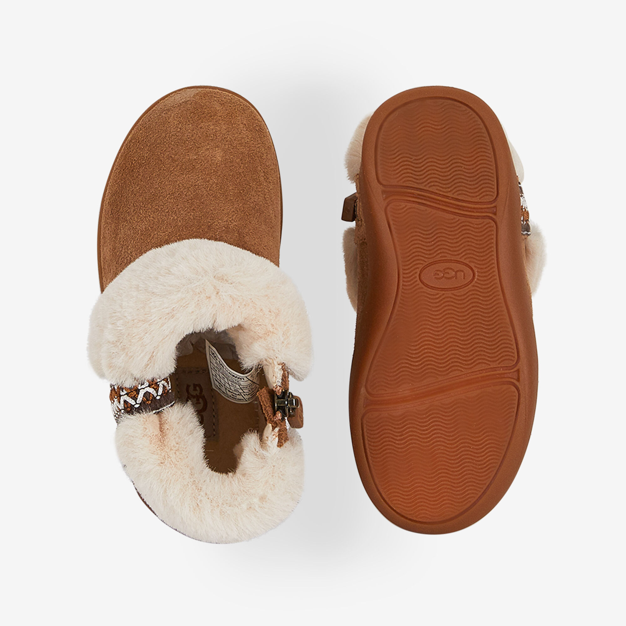 UGG DREAM BOOTIE BROWN SNEAKERS CHILDREN Courir