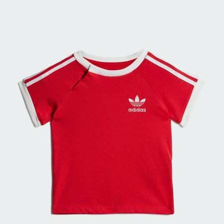 ADIDAS ORIGINALS T-shirt 3 bandes Enfants Better Scarlet CADET