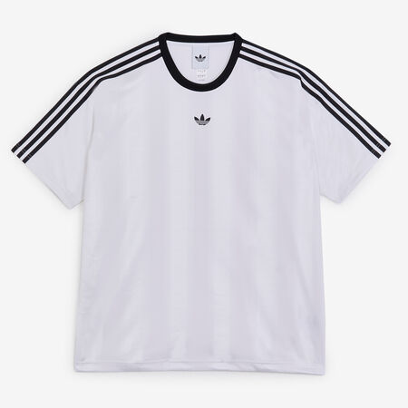 ADIDAS ORIGINALS JERSEY TREFOIL BLANC HOMME