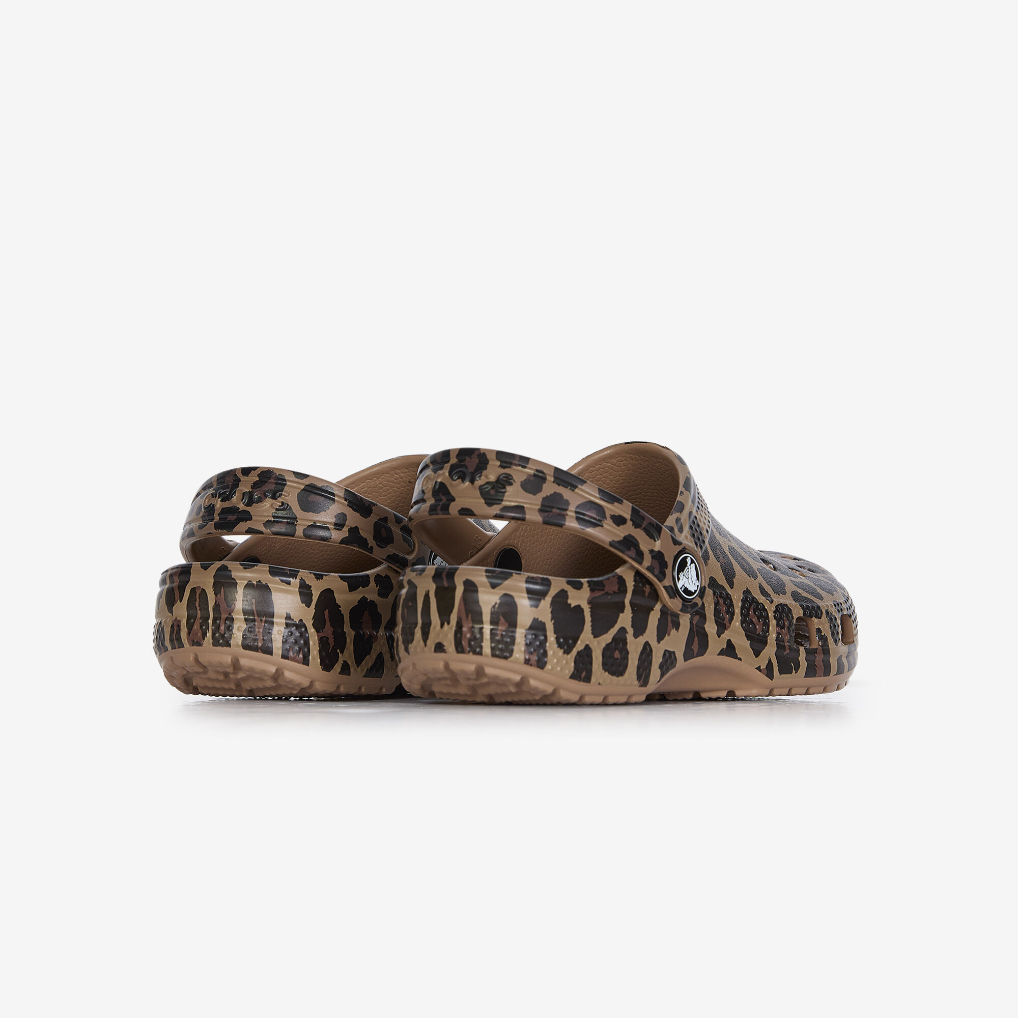 Crocs Toddler Classic Animal Sabots Enfants Sepia / Leopard - vue 6