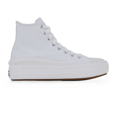 CONVERSE chuck taylor all star CHUCK TAYLOR ALL STAR MOVE HI WHITE WOMEN