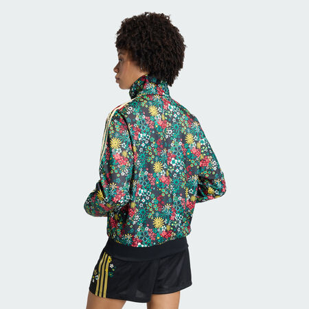 ADIDAS ORIGINALS VESTE DE SURV&Ecirc;TEMENT FIREBIRD ADIDAS ORIGINALS X LIBERTY LONDON Black / Bold Green / Collegiate Green / Eqt Yellow FEMME
