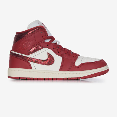 JORDAN air jordan 1 AIR JORDAN 1 MID SE WHITE/RED WOMEN