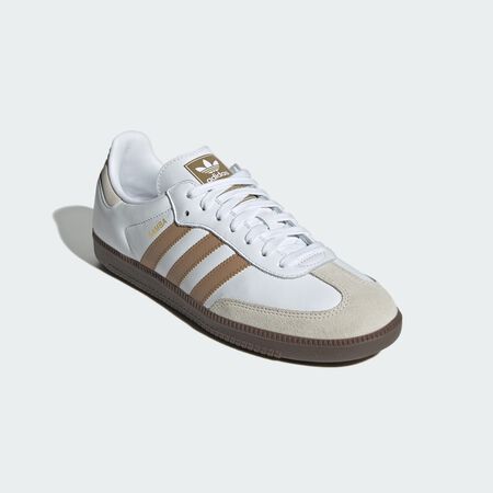 ADIDAS ORIGINALS samba SAMBA OG WHITE/BROWN WOMEN
