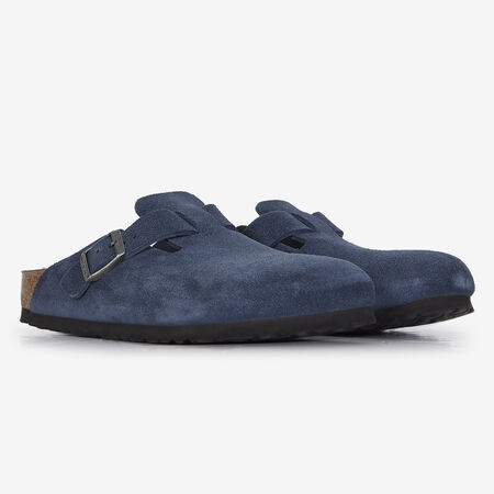 BIRKENSTOCK boston BOSTON SUEDE NEW NAVY MARINE FEMME