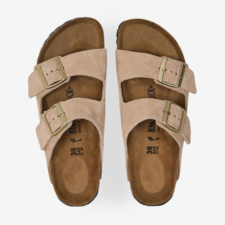 BIRKENSTOCK arizona ARIZONA SUEDE SANDCASTLE BEIGE FEMME