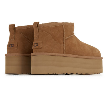 UGG CLASSIC ULTRA MINI PLATFORM HONEY - SNEAKERS WOMEN