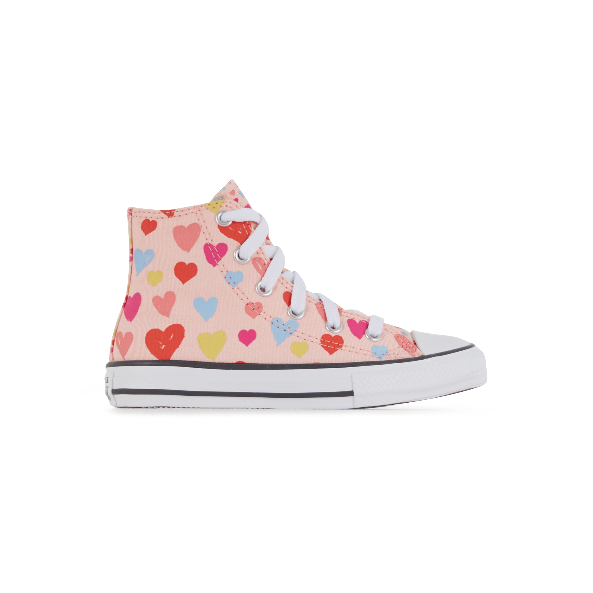 converse enfant rose