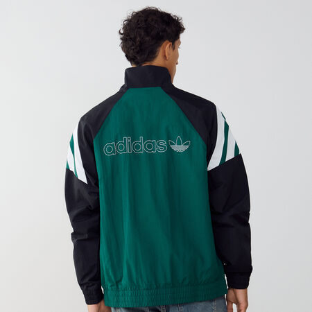 ADIDAS ORIGINALS JACKET FZ TRACKTOP GREEN/BLACK MEN