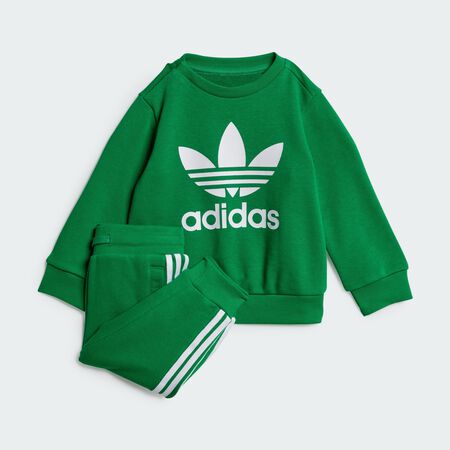 ADIDAS ORIGINALS Ensemble haut ras-du-cou enfants Green CADET