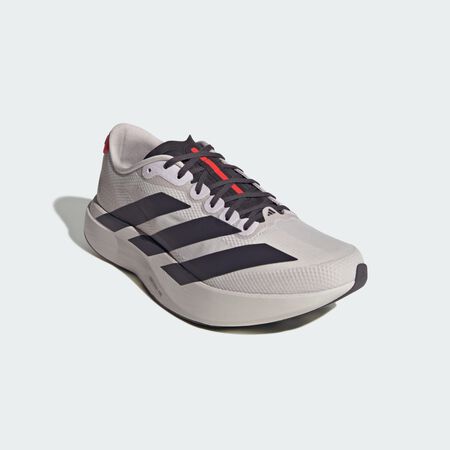 ADIDAS ORIGINALS ADIZERO EVO SL WOVEN AUDI REVOLUT F1 TEAM SHOES Chalk Pearl / Utility Black / Hi-Res Red MEN