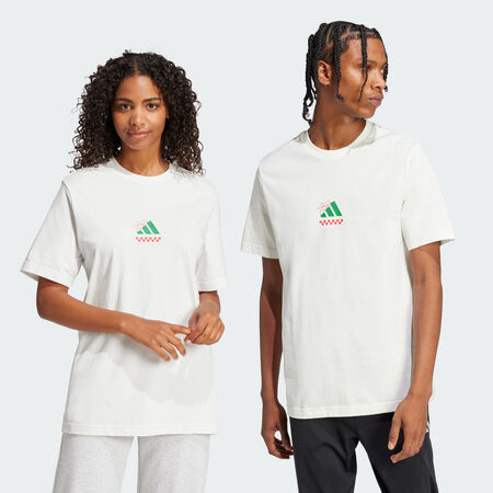 ADIDAS SPORTSWEAR Lounge Pizza Graphic Tee Off White MEN