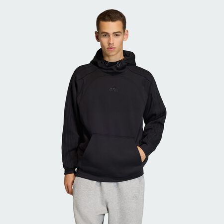 ADIDAS ORIGINALS SWEAT-SHIRT &Agrave; CAPUCHE SPACER CUTLINE Black HOMME