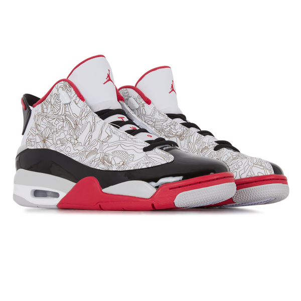 JORDAN AIR JORDAN DUB ZERO WHITE/RED