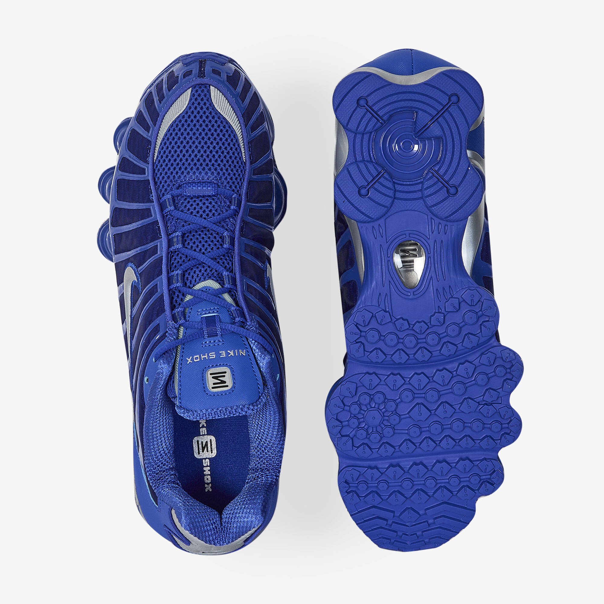 Shox Tl  Bleu/argent