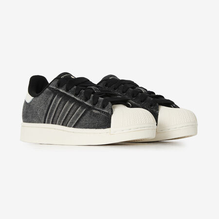 ADIDAS ORIGINALS superstar SUPERSTAR II DENIM NOIR/BLANC JUNIOR
