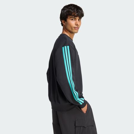 ADIDAS PERFORMANCE MERCEDES - AMG PETRONAS FORMULA 1 TEAM DNA SWEAT TOP Black / Semi Mint Rush MEN