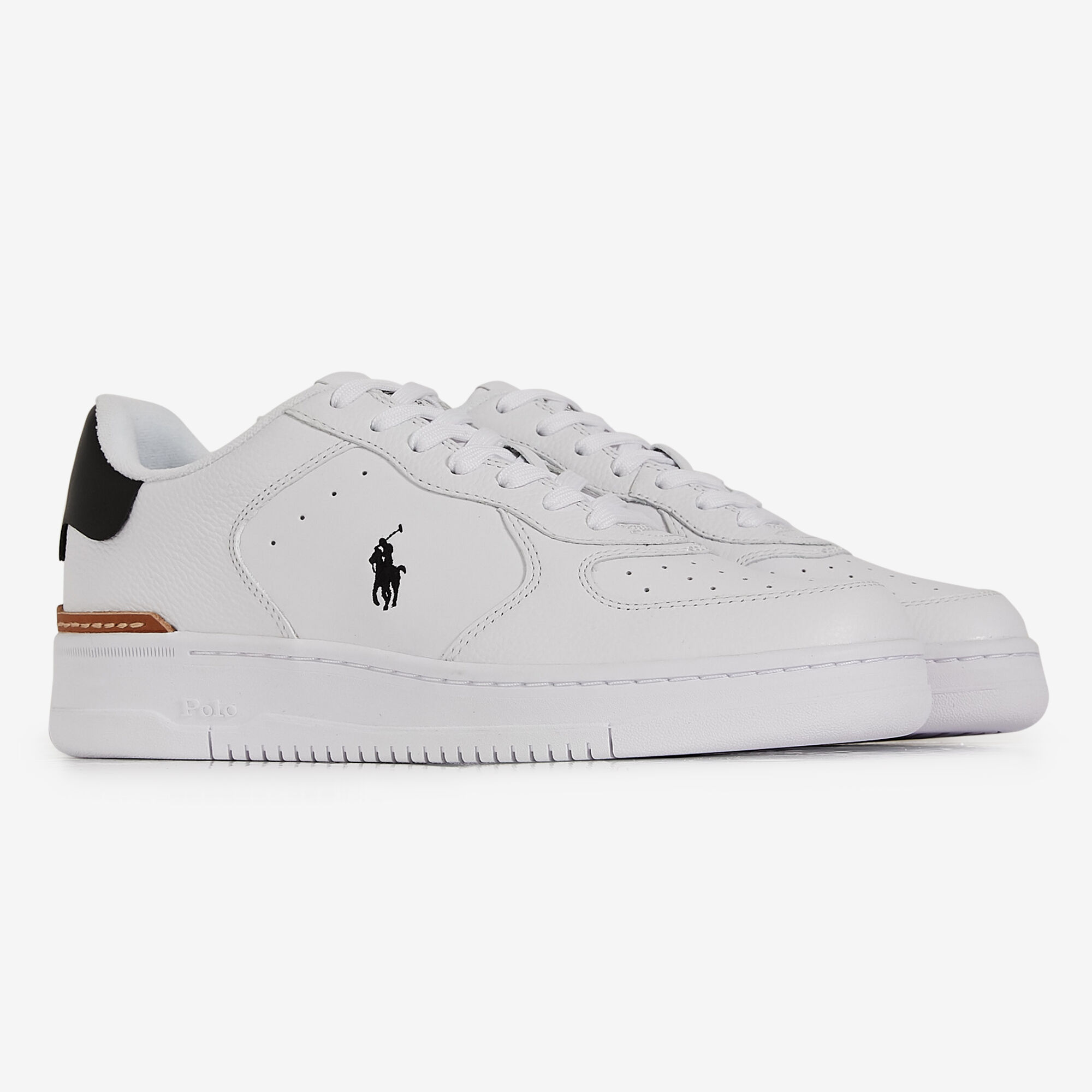 Chaussure ralph lauren hotsell noir