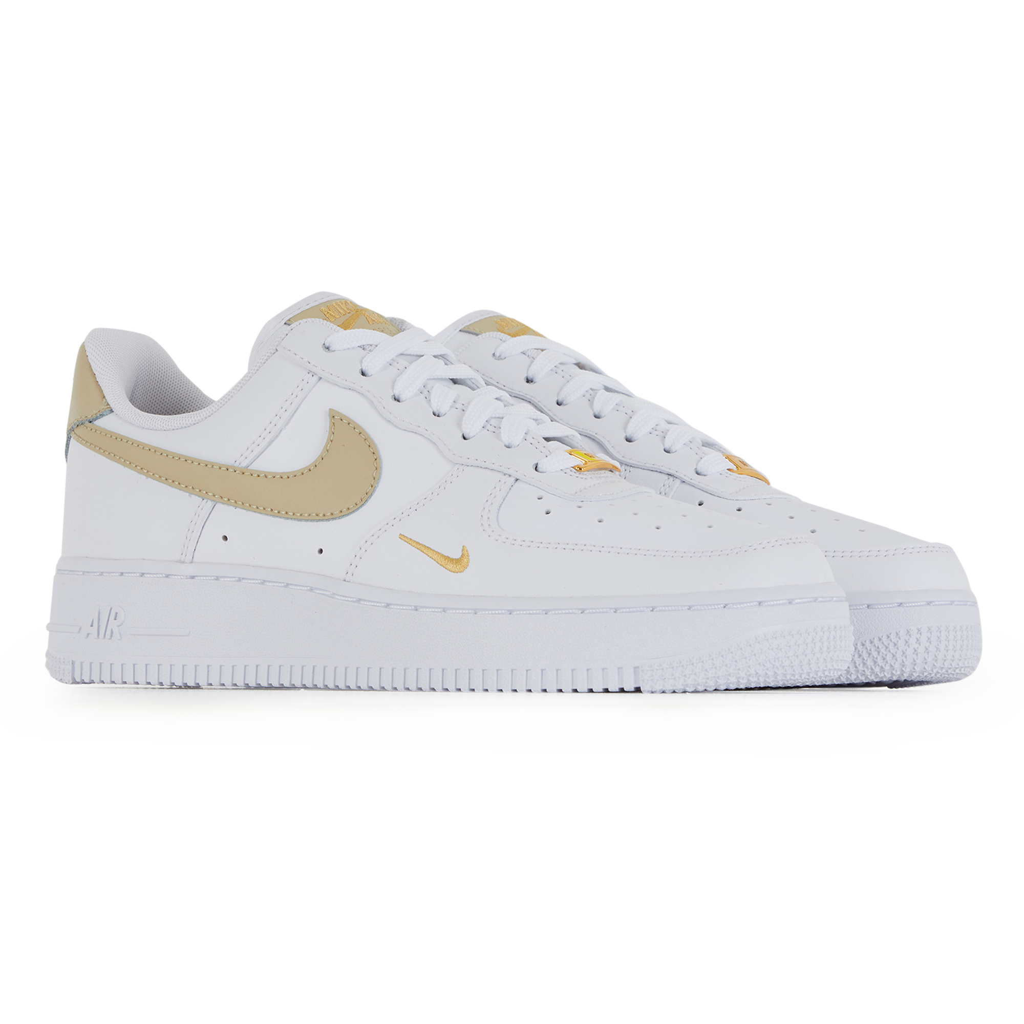 Air Force 1 Low Mini Swoosh  Blanc/beige
