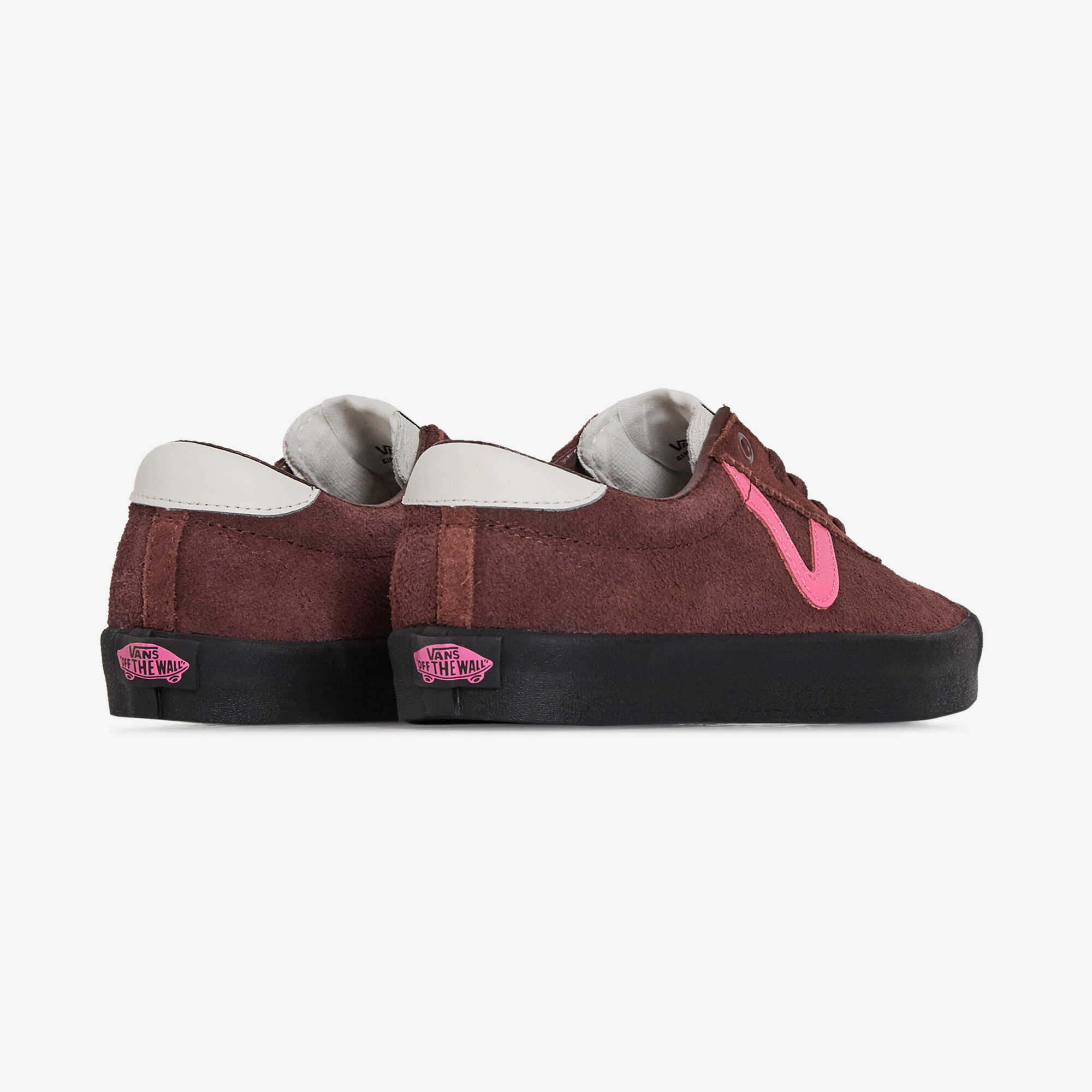VANS SPORT LOW BROWN PINK SNEAKERS WOMEN Courir