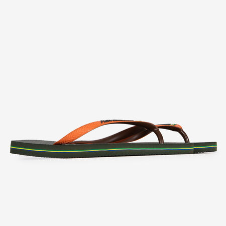 HAVAIANAS brasil BRASIL MIX VERT FONCE HOMME