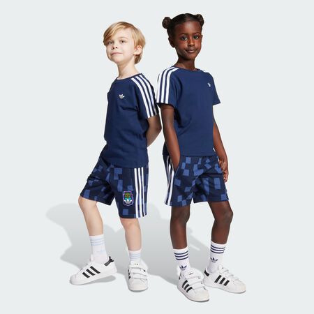 ADIDAS ORIGINALS adidas Originals X Minecraft Short T-shirt Set Enfant Night Indigo CADET
