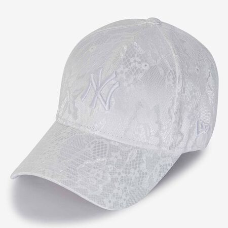 NEW ERA 9FORTY WOMEN NY LACE WHITE WOMEN