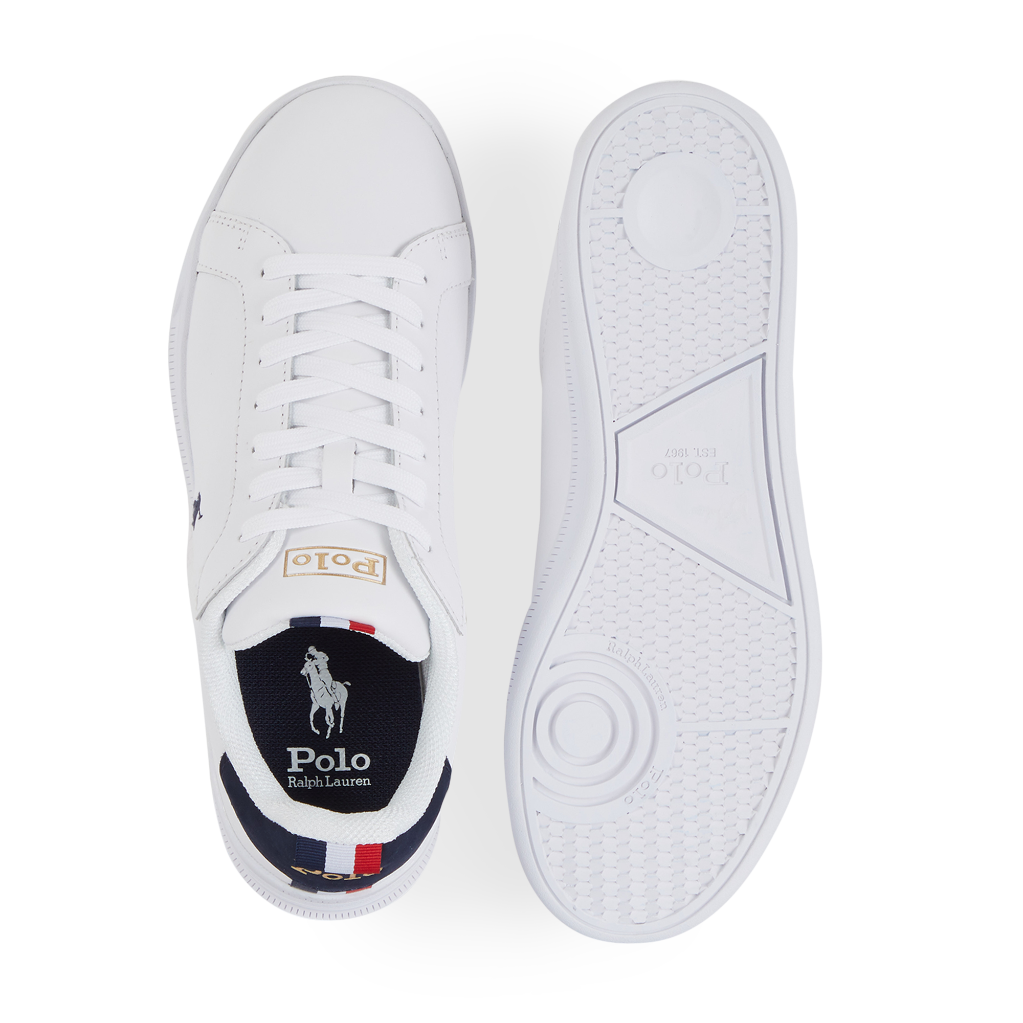 Baskets basses Polo Ralph Lauren HRT CT II - vue 6