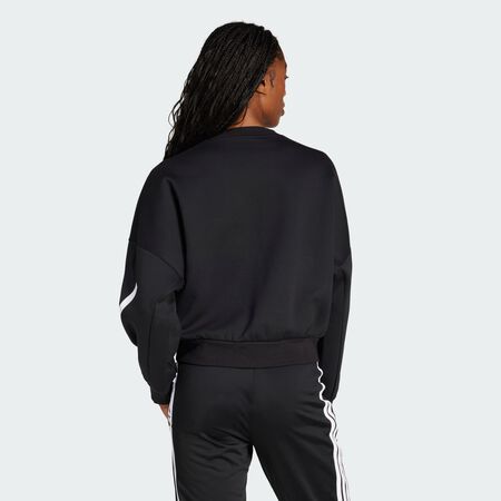 ADIDAS ORIGINALS Sweat-shirt adidas Z.N.E. Black / White FEMME