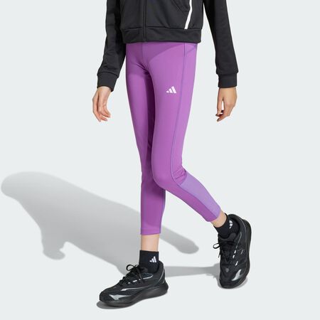 ADIDAS SPORTSWEAR Techfit 7/8 Leggings Active Purple / White JUNIOR