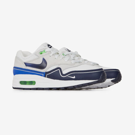NIKE air max AIR MAX 1 WHITE/BLUE JUNIOR