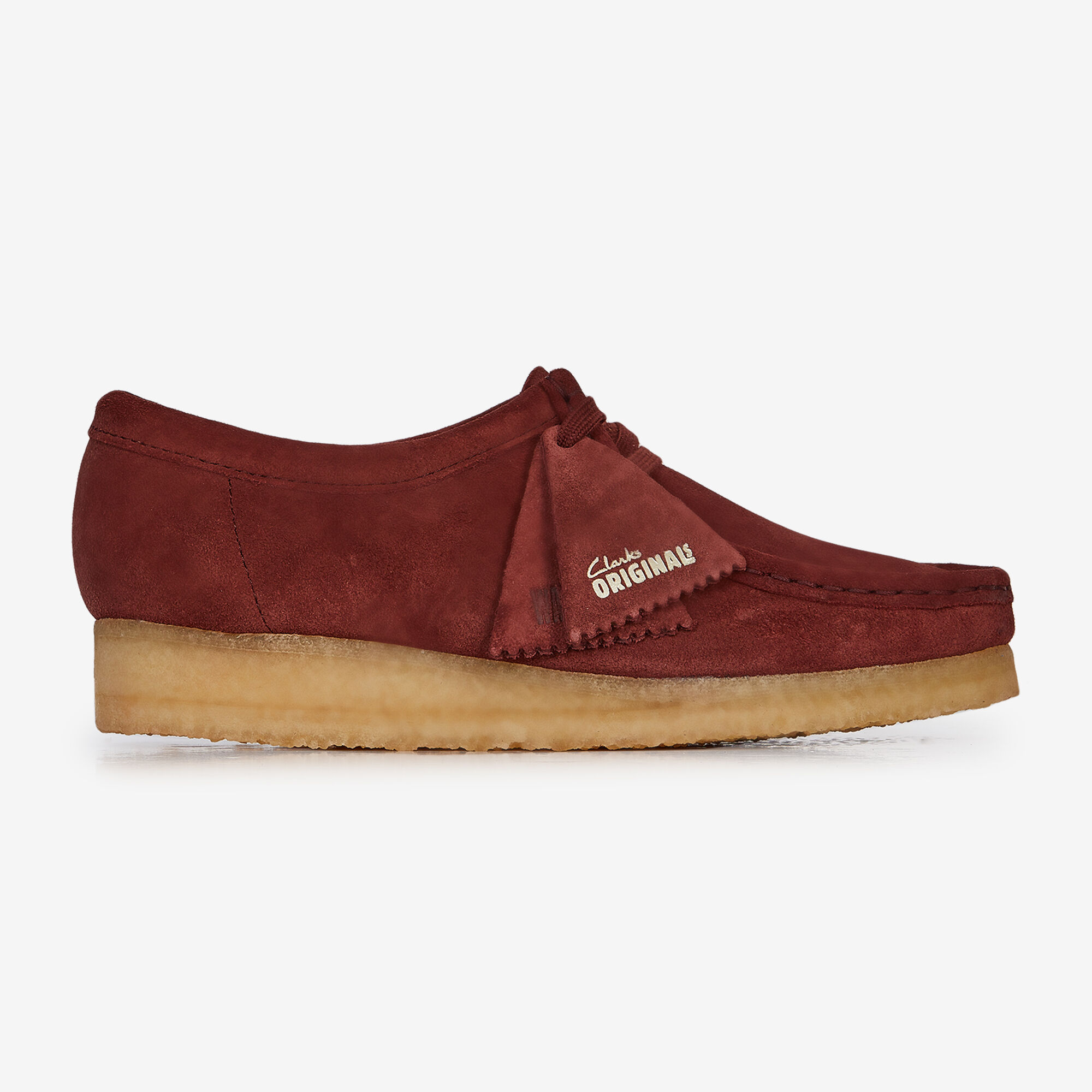 CLARKS WALLABEE RED SNEAKERS WOMEN Courir