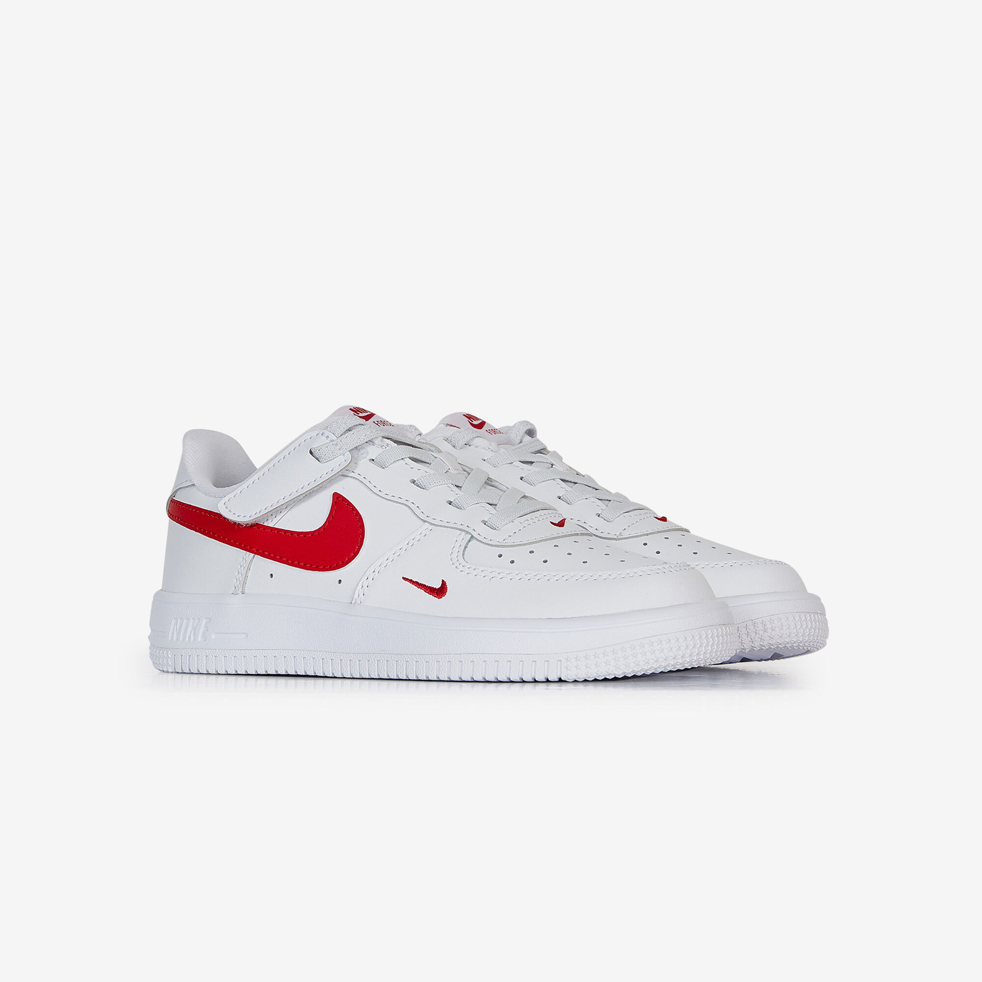 Nike air force white gym red sales