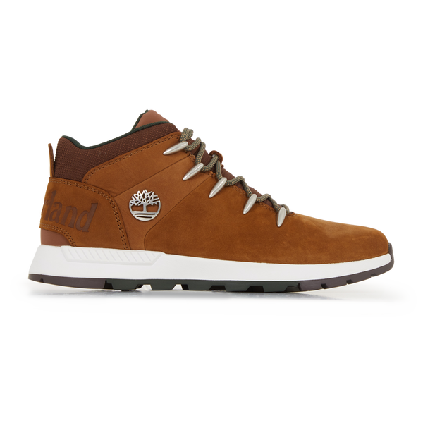TIMBERLAND SPRINT TREKKER MID MARRON BLANC SNEAKERS HOMME