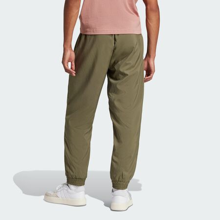 ADIDAS ORIGINALS Essentials Small Logo Stanford Pants Olive Strata / Black MEN