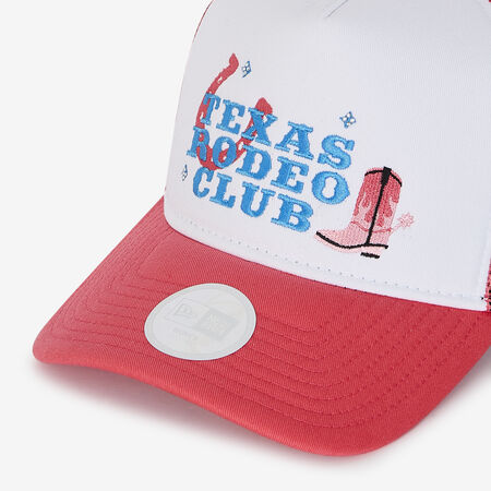 NEW ERA TRUCKER WOMEN NE WESTERN BLANC FEMME