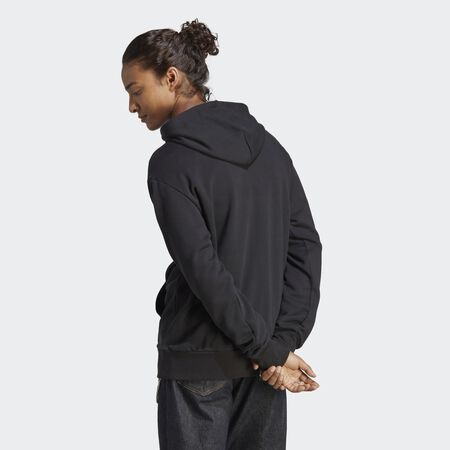 ADIDAS SPORTSWEAR Essentials French Terry Big Logo Hoodie Black MEN