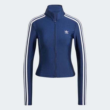 ADIDAS ORIGINALS Adicolor 3-Stripes Slim Track Top Night Indigo WOMEN