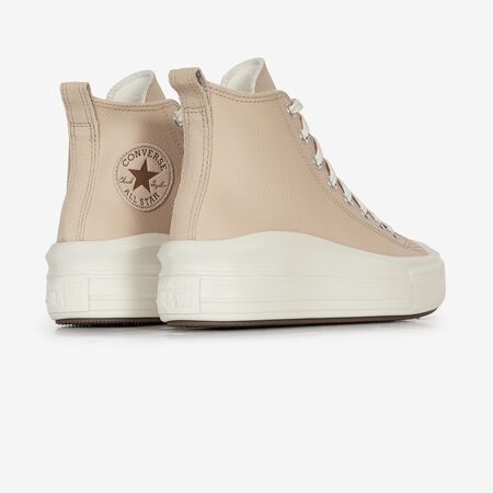 CONVERSE chuck taylor all star CHUCK TAYLOR ALL STAR HI MOVE BEIGE/WHITE JUNIOR