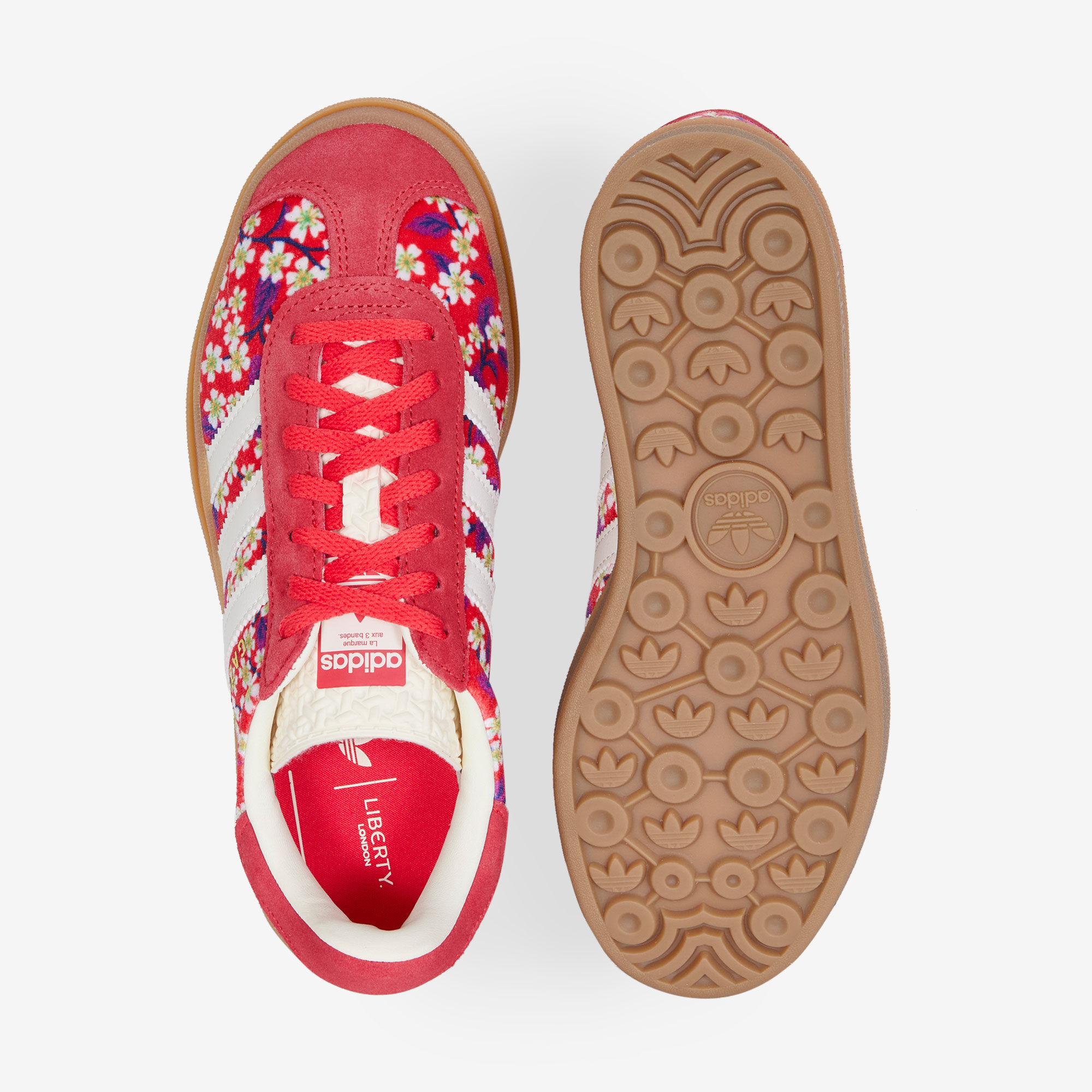 Chaussure Gazelle Bold x Liberty London Enfants - vue 7