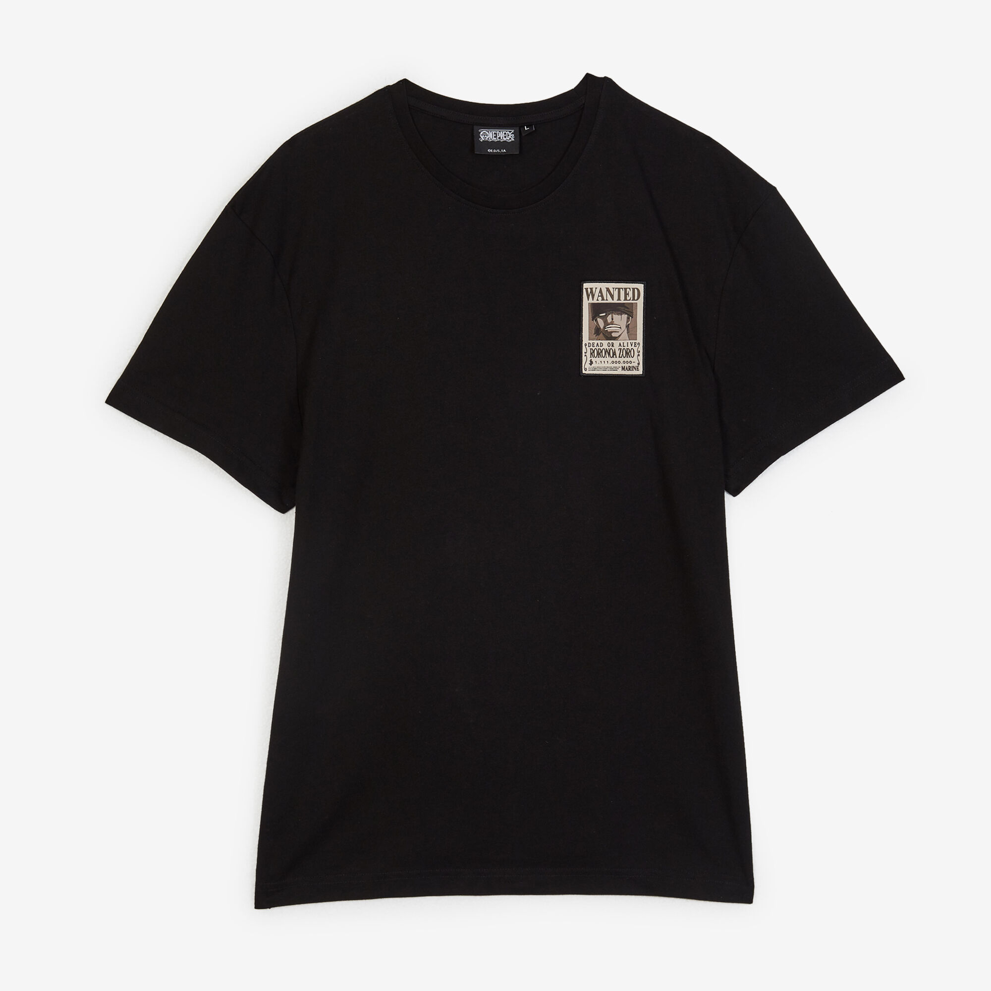 Tee Shirt Wanted Zoro - vue 2