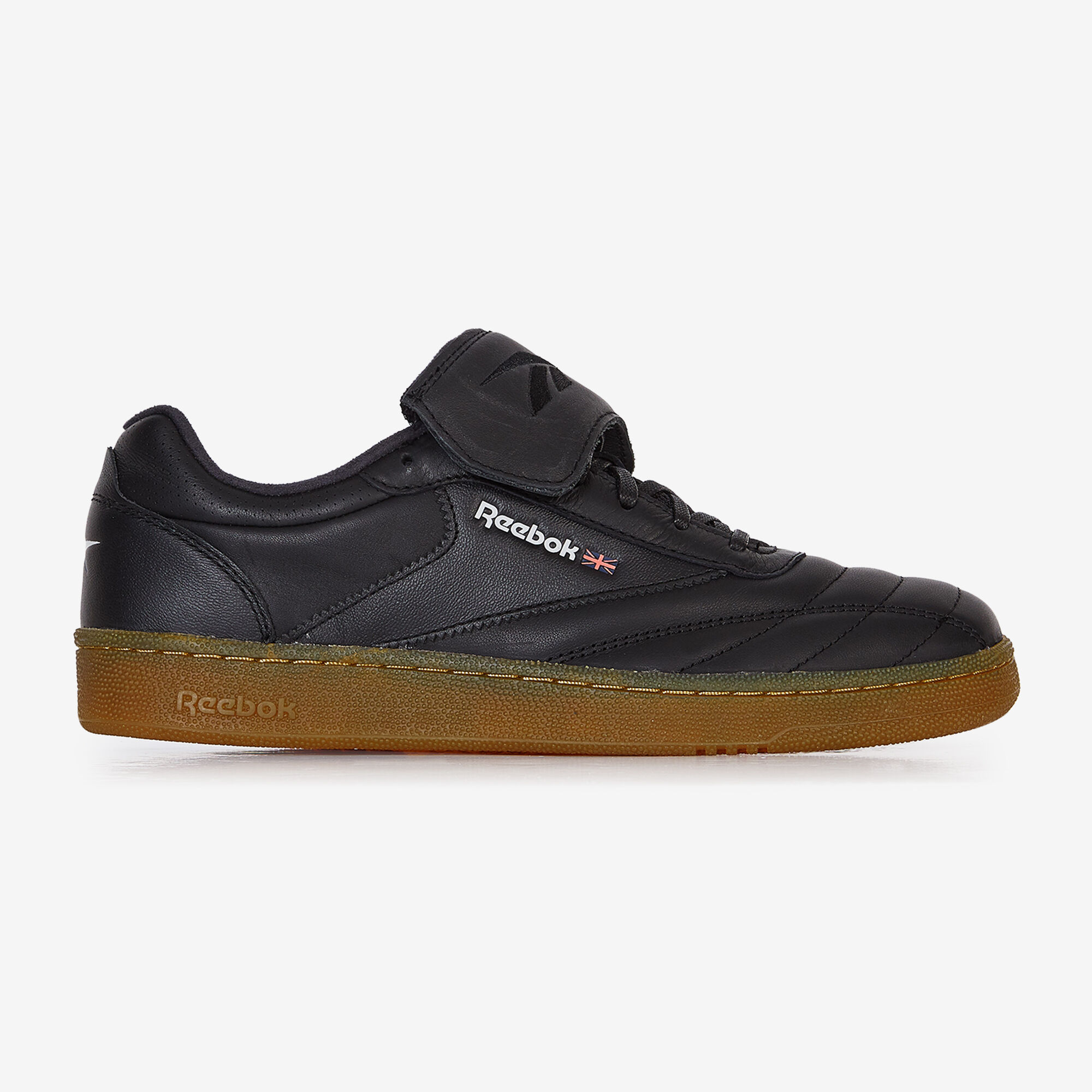 Mens black reebok trainers clearance